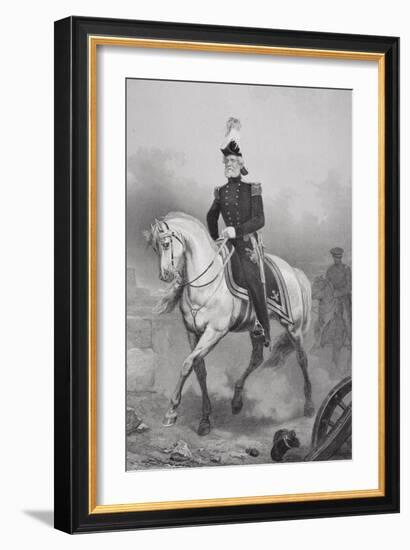 John Anthony Quitman (1798-1858)-Alonzo Chappel-Framed Giclee Print