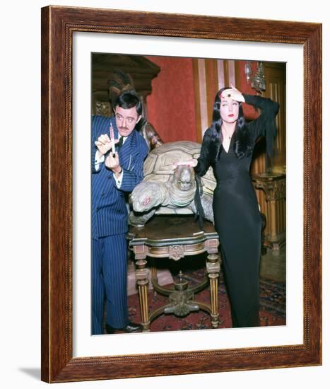 John Astin, The Addams Family (1964)-null-Framed Photo