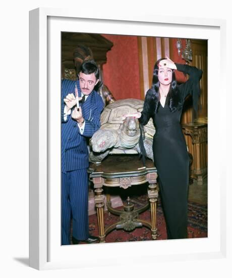 John Astin, The Addams Family (1964)-null-Framed Photo