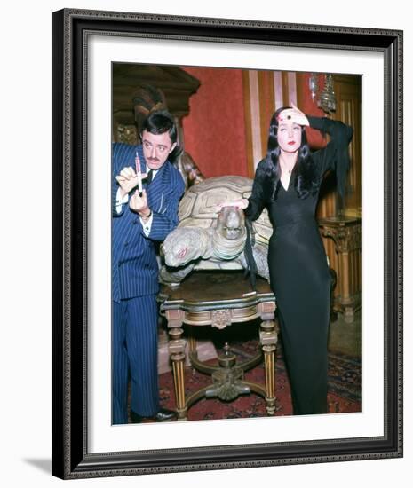 John Astin, The Addams Family (1964)-null-Framed Photo