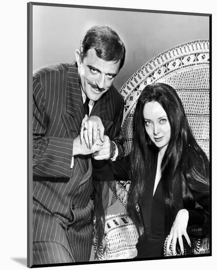 John Astin, The Addams Family (1964)-null-Mounted Photo