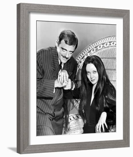 John Astin, The Addams Family (1964)-null-Framed Photo