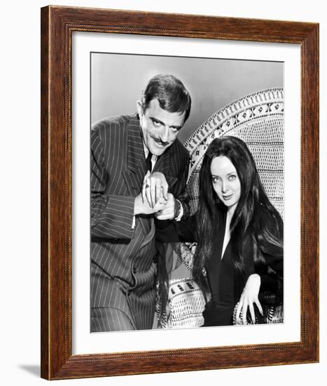 John Astin, The Addams Family (1964)-null-Framed Photo