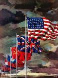 "Allied Forces Flags," July 3, 1943-John Atherton-Giclee Print