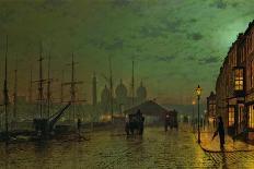 By the Light of the Moon, 1882-John Atkinson Grimshaw-Giclee Print