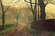 In the Golden Olden Time, C.1870-John Atkinson Grimshaw-Giclee Print