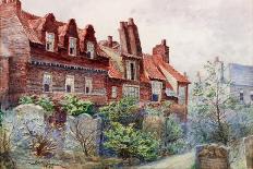 Houses in Silver Street from All Saints Churchyard-John Atlantic Stephenson-Premier Image Canvas