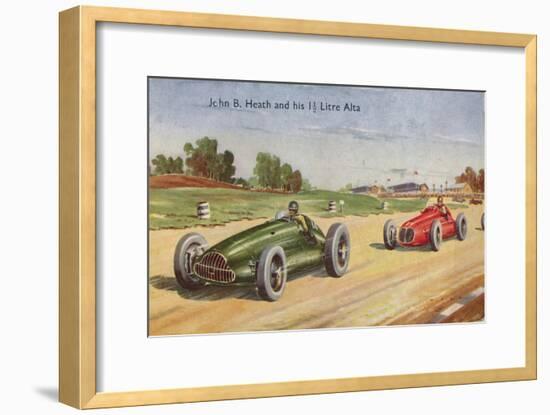 'John B. Heath and his 1 1/2 Litre Alta', c1953-Unknown-Framed Giclee Print