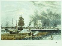 The Attack Made on Tripoli on the 3rd of August 1804, by the Commodore Edward Preble, 1805-John Bachman-Giclee Print
