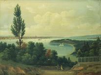 View of New York Quarantine, Staten Island, 1833-John Bachman-Framed Giclee Print