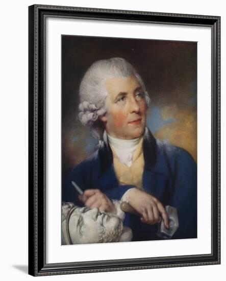 John Bacon (1740-179) British Sculptor, 1925-John Russell-Framed Giclee Print