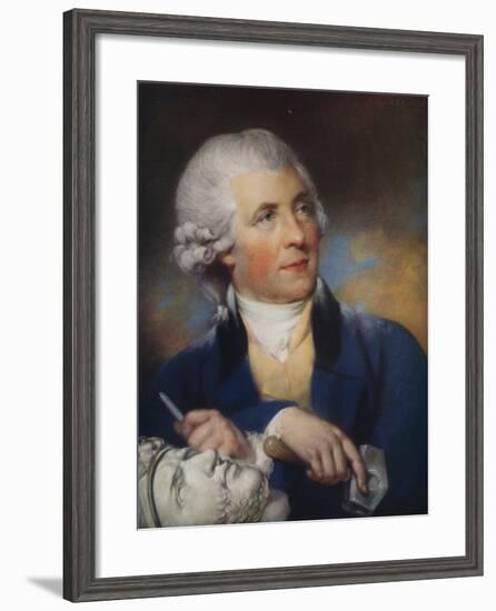 John Bacon (1740-179) British Sculptor, 1925-John Russell-Framed Giclee Print