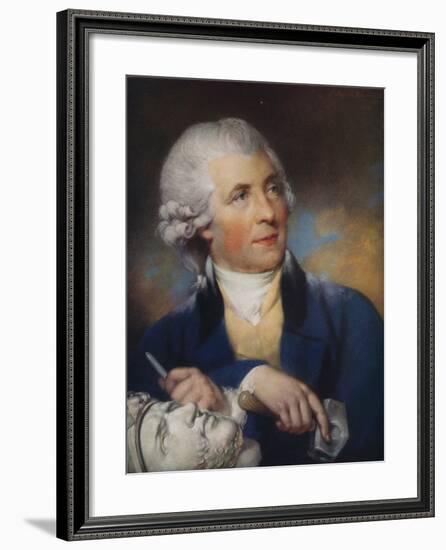 John Bacon (1740-179) British Sculptor, 1925-John Russell-Framed Giclee Print