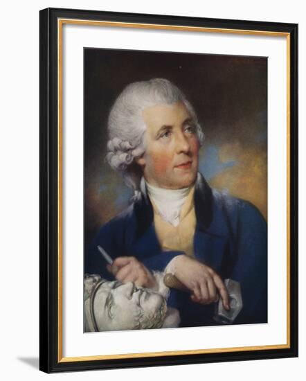 John Bacon (1740-179) British Sculptor, 1925-John Russell-Framed Giclee Print