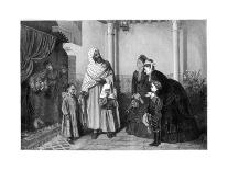The Presentation, English Ladies Visiting a Moor's House, 1875-John Bagnold Burgess-Framed Giclee Print