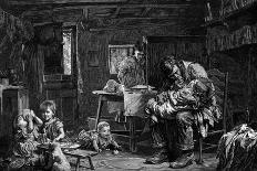 The Widower, 1882-John Bagnold Burgess-Mounted Giclee Print