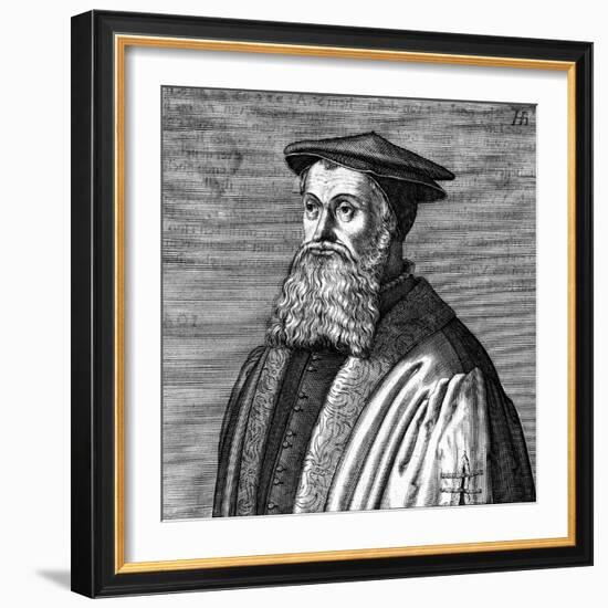 John Bale-Hendrik Hondius-Framed Art Print