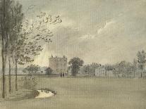 View from Merton College, 28 February 1791 (Watercolour over Graphite, on Paper)-John Baptist Malchair-Framed Giclee Print