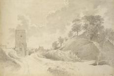 Oxford Castle and the Castle Mound, 27 May 1784-John Baptist Malchair-Giclee Print