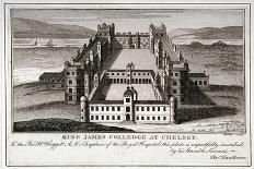 Bird's-Eye View of King James's College, Chelsea, London, C1800-John Barlow-Giclee Print