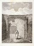 The Gateway at Charterhouse, Finsbury, London, C1800-John Barlow-Giclee Print