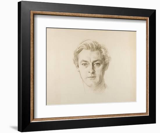 John Barrymore, 1923 (Crayon on Paper)-John Singer Sargent-Framed Giclee Print