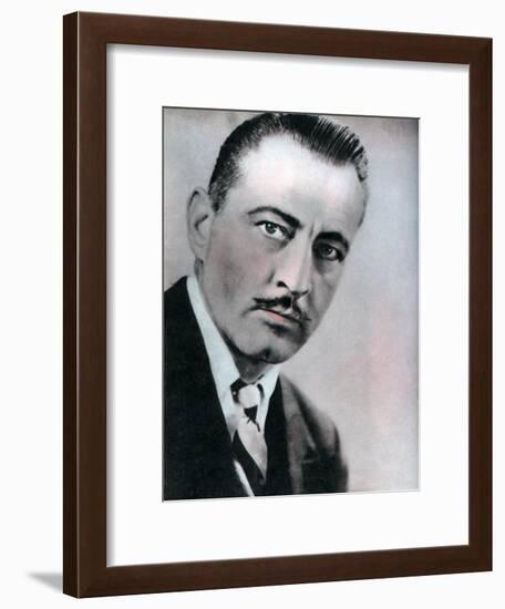 John Barrymore, American Actor, 1934-1935-null-Framed Giclee Print