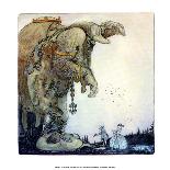 The Troll and the Boy-John Bauer-Framed Giclee Print