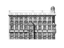 Elevation of the Institute of Chartered Accountants, 1895-John Belcher-Giclee Print