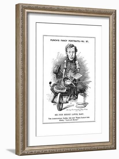 John Bennett Lawes, English Agriculturalist, 1882-Edward Linley Sambourne-Framed Giclee Print