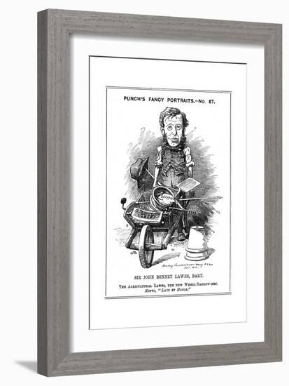 John Bennett Lawes, English Agriculturalist, 1882-Edward Linley Sambourne-Framed Giclee Print