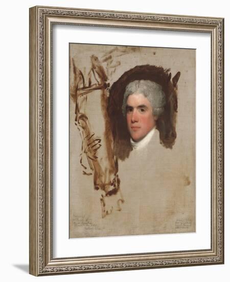 John Bill Ricketts, 1795-9-Gilbert Stuart-Framed Giclee Print