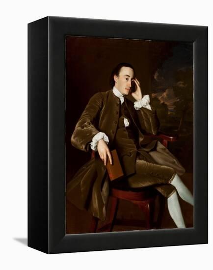 John Bours (1734-1815), C.1765-70 (Oil on Canvas) (See 183417 for Pair)-John Singleton Copley-Framed Premier Image Canvas