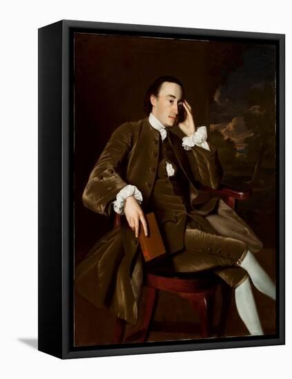 John Bours (1734-1815), C.1765-70 (Oil on Canvas) (See 183417 for Pair)-John Singleton Copley-Framed Premier Image Canvas