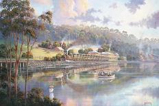 Early Days - Glenrock Lagoon-John Bradley-Giclee Print
