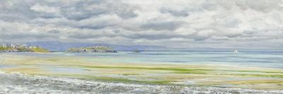 The British Channel Seen from the Dorsetshire Cliffs-John Brett-Giclee Print