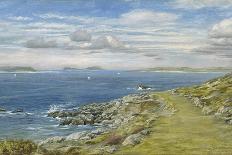 The British Channel Seen from the Dorsetshire Cliffs-John Brett-Giclee Print