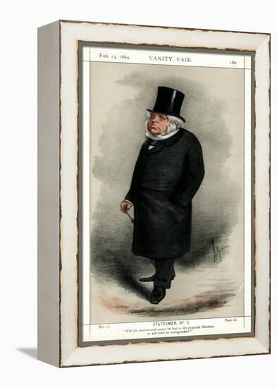 John Bright, British Radical and Liberal Politician, 1869-Carlo Pellegrini-Framed Premier Image Canvas