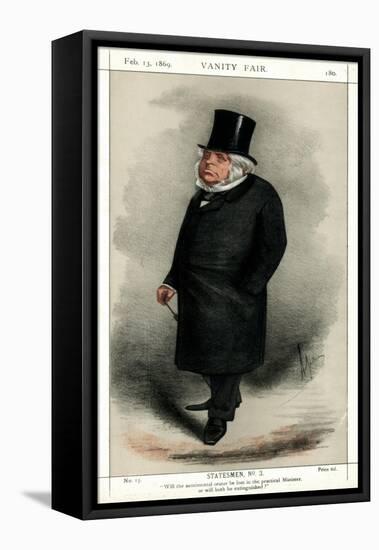 John Bright, British Radical and Liberal Politician, 1869-Carlo Pellegrini-Framed Premier Image Canvas