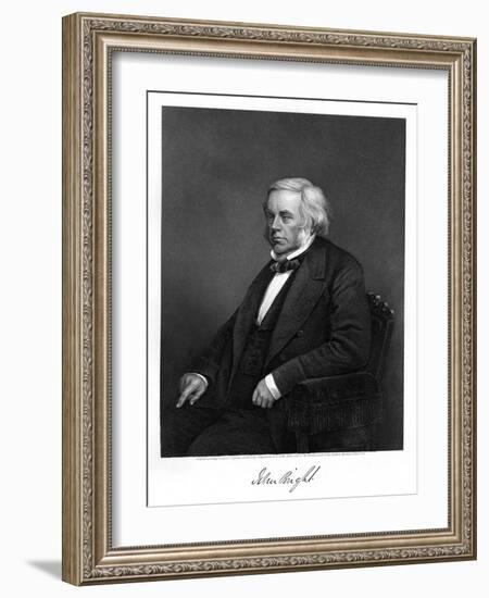 John Bright-Alonzo Chappel-Framed Art Print