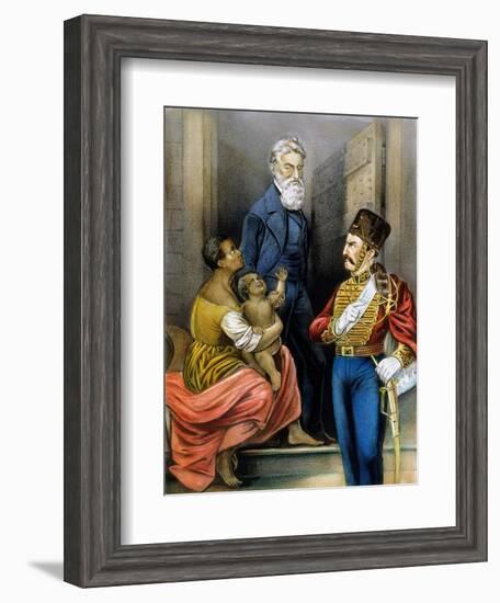 John Brown (1800-1859)-Currier & Ives-Framed Giclee Print