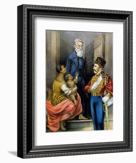 John Brown (1800-1859)-Currier & Ives-Framed Giclee Print