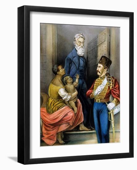 John Brown (1800-1859)-Currier & Ives-Framed Giclee Print