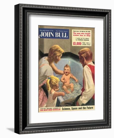 John Bull, Babies Baths Bathrooms Magazine, UK, 1950--Framed Giclee Print