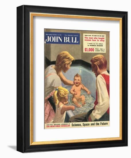 John Bull, Babies Baths Bathrooms Magazine, UK, 1950-null-Framed Giclee Print