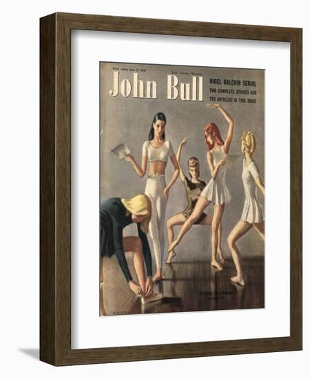 John Bull, Ballet Magazine, UK, 1949-null-Framed Giclee Print