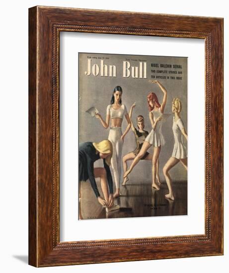 John Bull, Ballet Magazine, UK, 1949-null-Framed Giclee Print