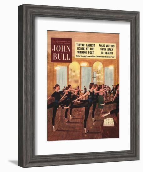 John Bull, Ballet Magazine, UK, 1950-null-Framed Giclee Print