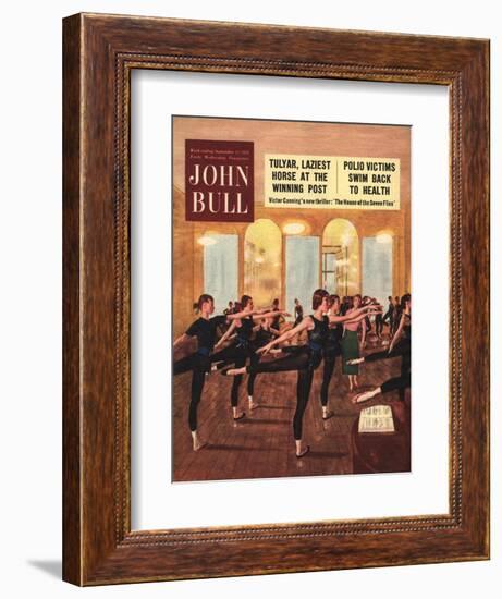 John Bull, Ballet Magazine, UK, 1950-null-Framed Giclee Print
