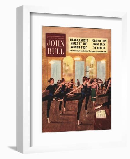 John Bull, Ballet Magazine, UK, 1950-null-Framed Giclee Print